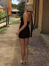 Classic Backless Sleeveless Little Black Dresses